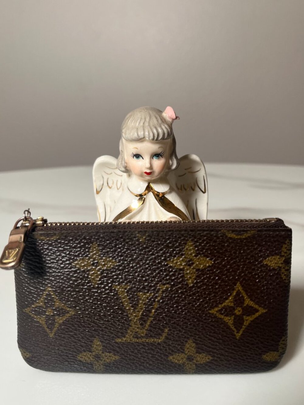Louis Vuitton Monogram Pochette Pouch Coin Purse AR1906